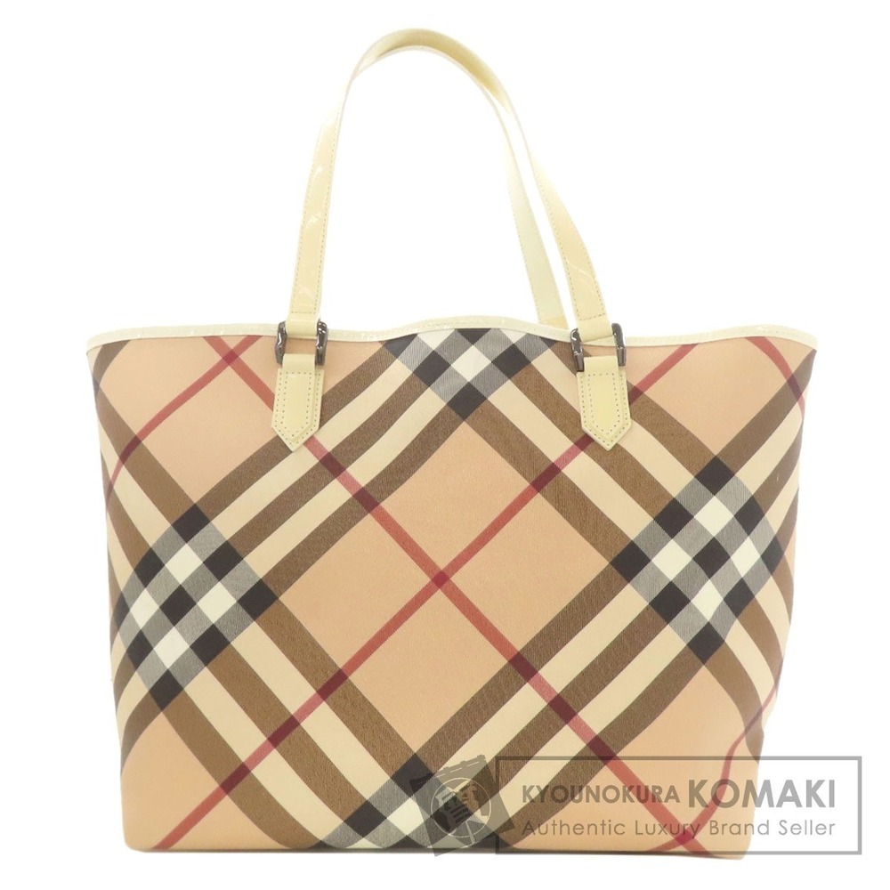 Burberry Check Tote Bag